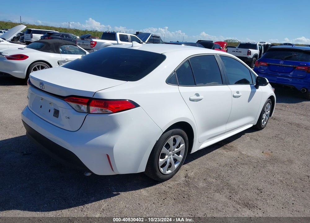 2024 TOYOTA COROLLA LE VIN: 5YFB4MDE0RP134620
