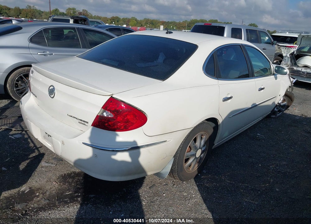 2006 BUICK LACROSSE CXL VIN: 2G4WD582761204160