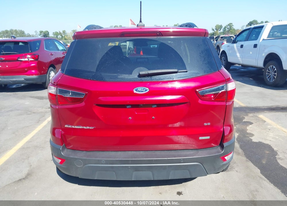 2020 FORD ECOSPORT SE VIN: MAJ3S2GE2LC362568
