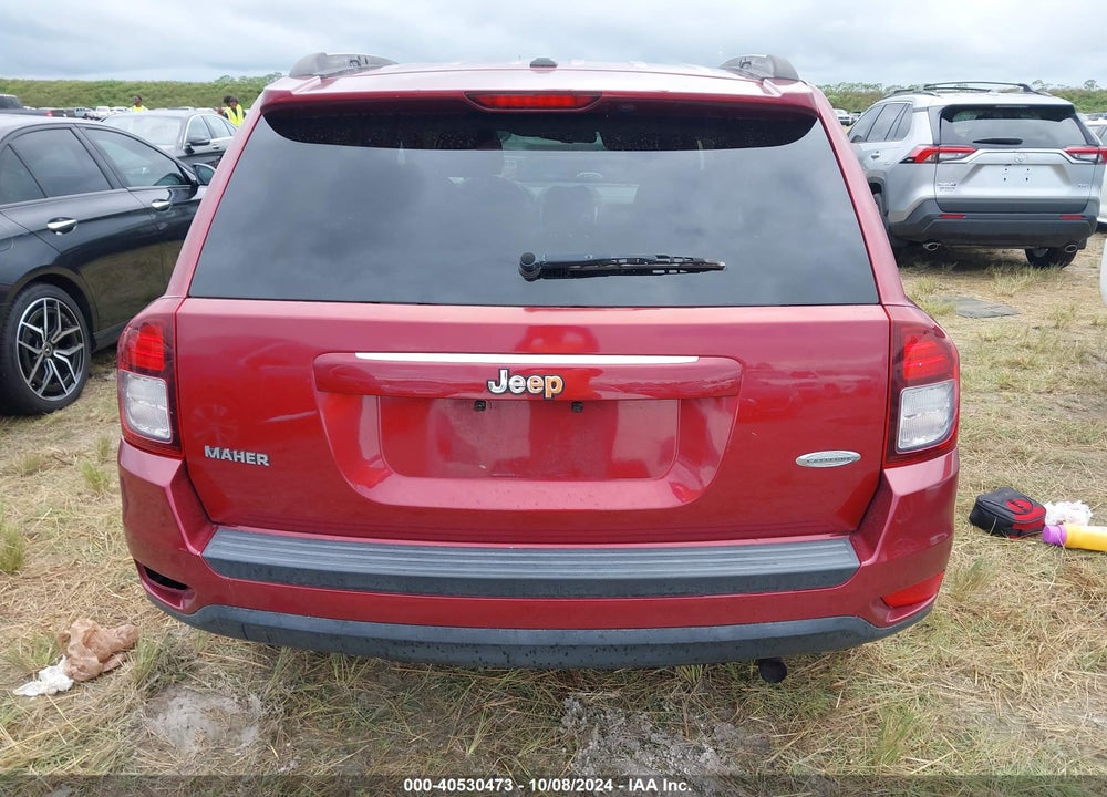2016 JEEP COMPASS LATITUDE VIN: 1C4NJCEB0GD775058