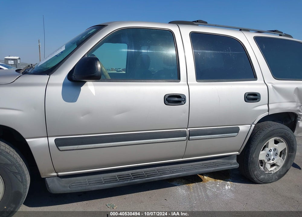 2004 CHEVROLET TAHOE LS VIN: 1GNEC13VX4R240739