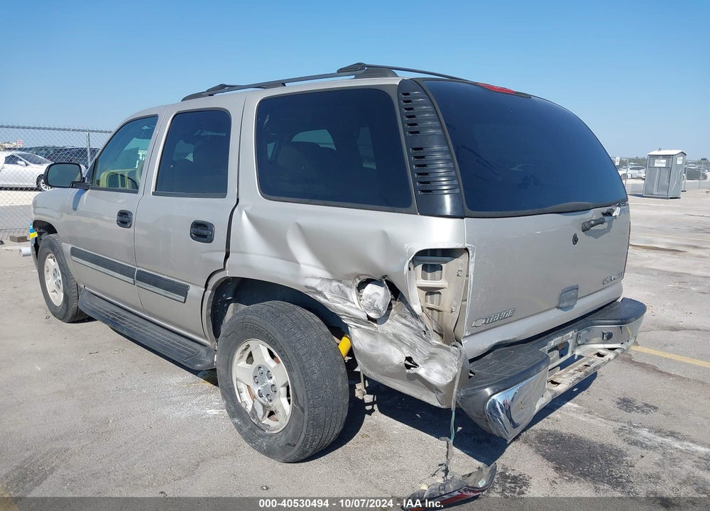 2004 CHEVROLET TAHOE LS VIN: 1GNEC13VX4R240739