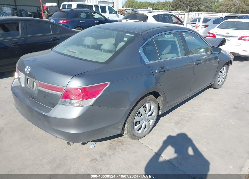 2012 HONDA ACCORD 2.4 LX VIN: 1HGCP2F35CA137697