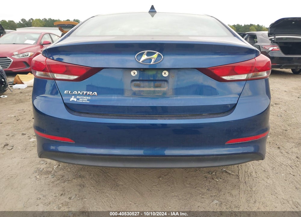 2017 HYUNDAI ELANTRA SE VIN: 5NPD84LF8HH077764