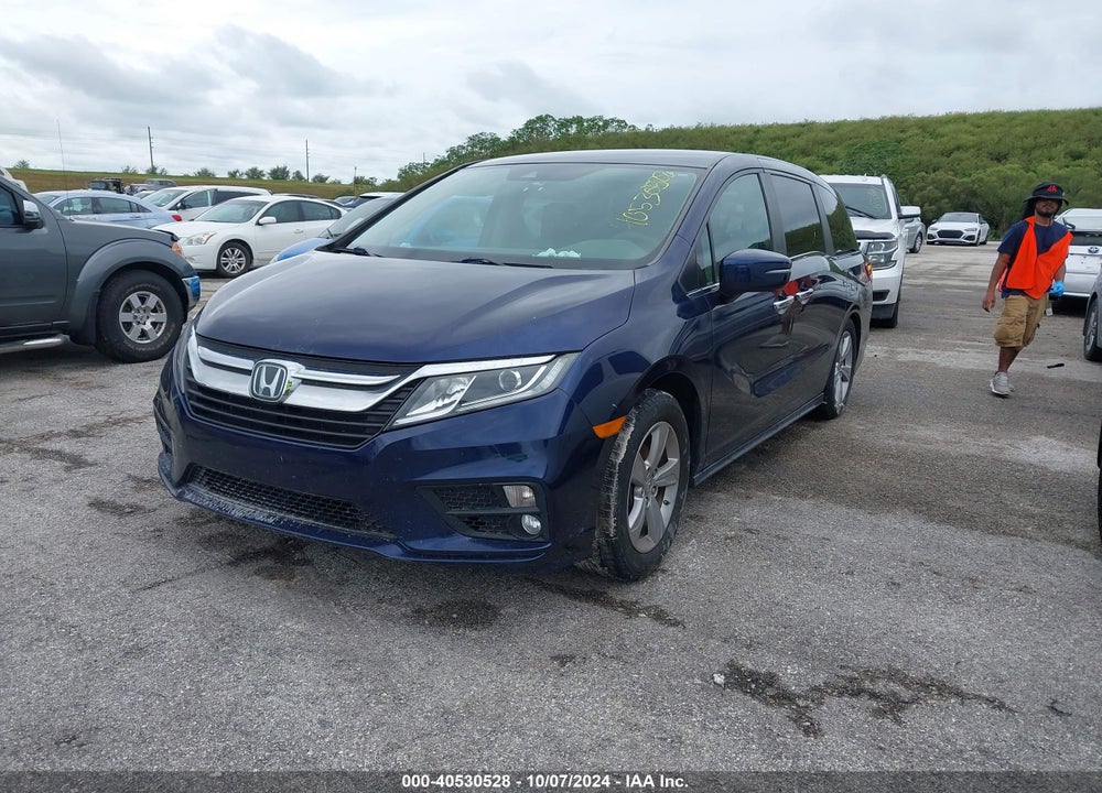 2019 HONDA ODYSSEY EX VIN: 5FNRL6H56KB070060
