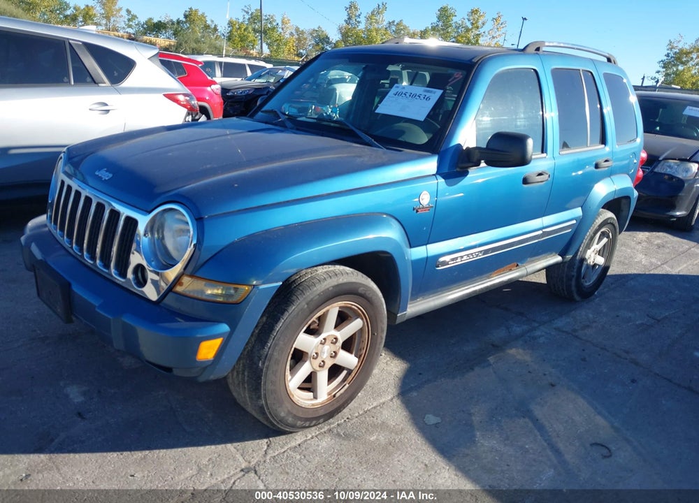 2005 JEEP LIBERTY LIMITED EDITION VIN: 1J4GL58K55W663975