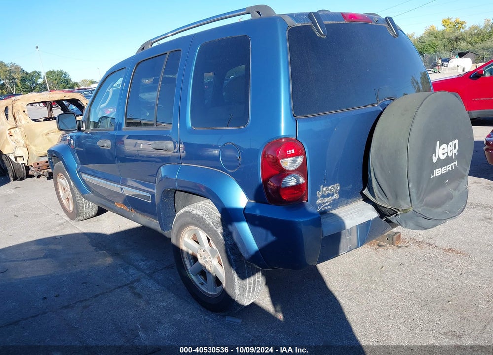 2005 JEEP LIBERTY LIMITED EDITION VIN: 1J4GL58K55W663975