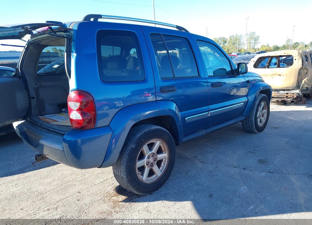 2005 JEEP LIBERTY LIMITED EDITION VIN: 1J4GL58K55W663975