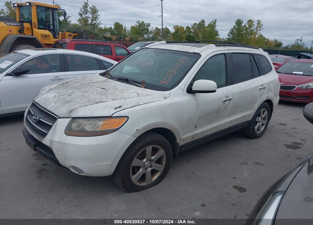 2007 HYUNDAI SANTA FE LIMITED/SE VIN: 5NMSH13E87H112148