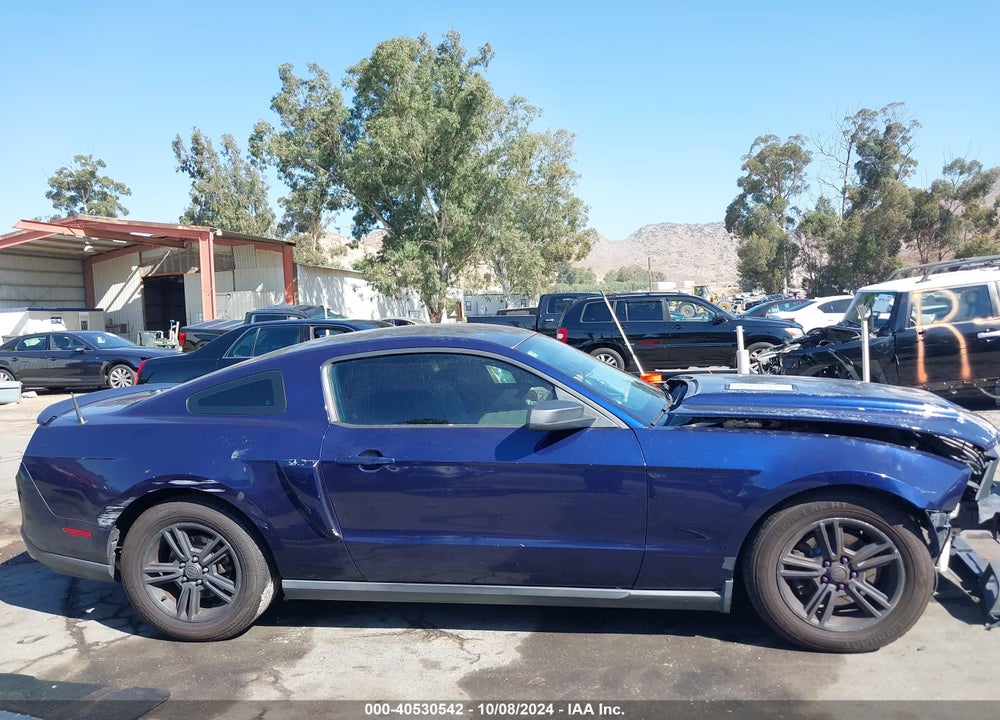 2012 FORD MUSTANG V6 PREMIUM VIN: 1ZVBP8AM8C5226795