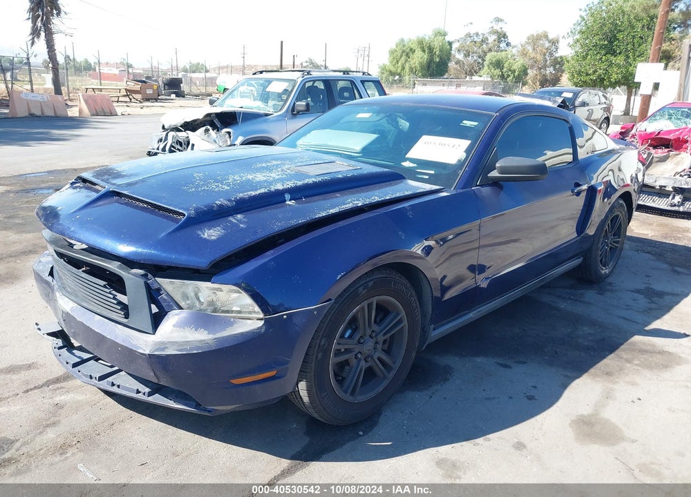 2012 FORD MUSTANG V6 PREMIUM VIN: 1ZVBP8AM8C5226795