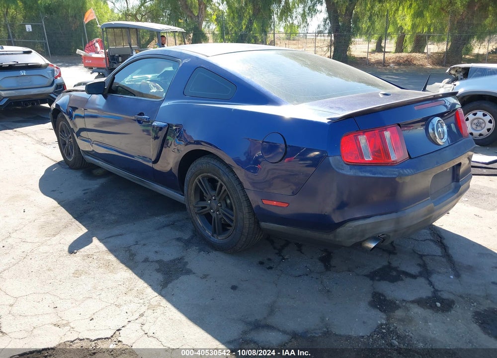 2012 FORD MUSTANG V6 PREMIUM VIN: 1ZVBP8AM8C5226795