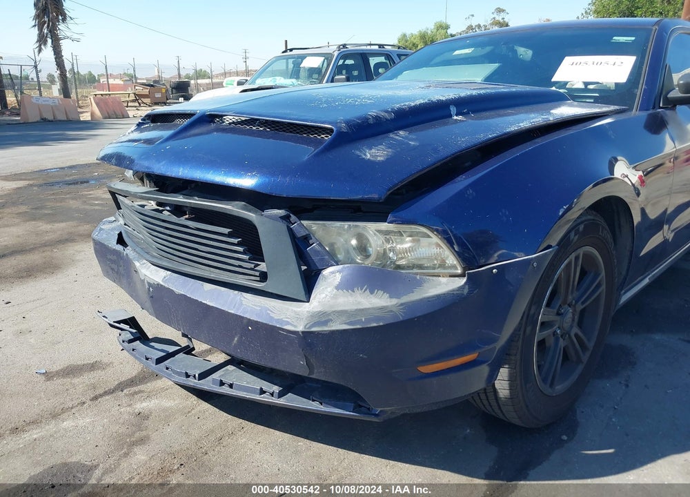 2012 FORD MUSTANG V6 PREMIUM VIN: 1ZVBP8AM8C5226795