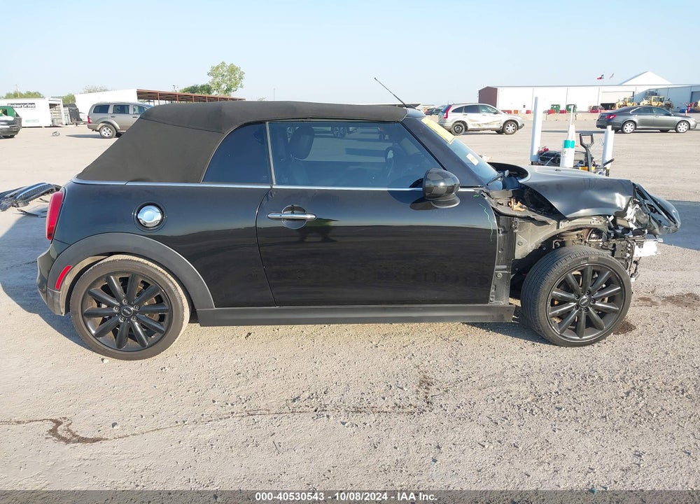 2019 MINI CONVERTIBLE COOPER S VIN: WMWWG9C59K3E39796