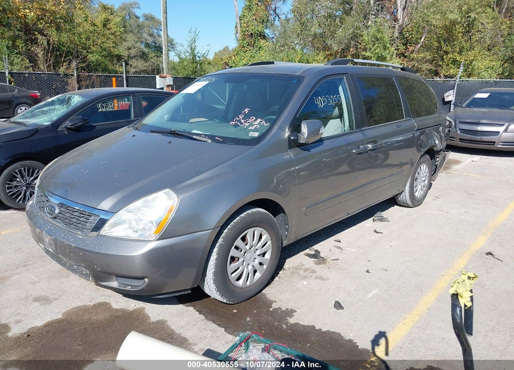 2011 KIA SEDONA LX VIN: KNDMG4C75B6364752