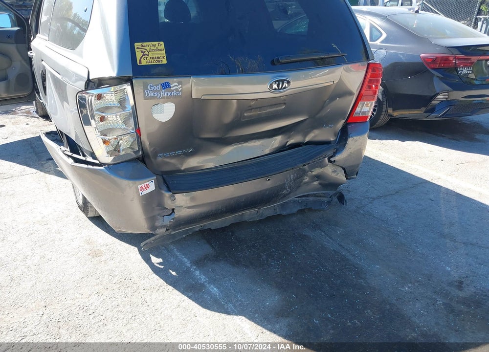 2011 KIA SEDONA LX VIN: KNDMG4C75B6364752