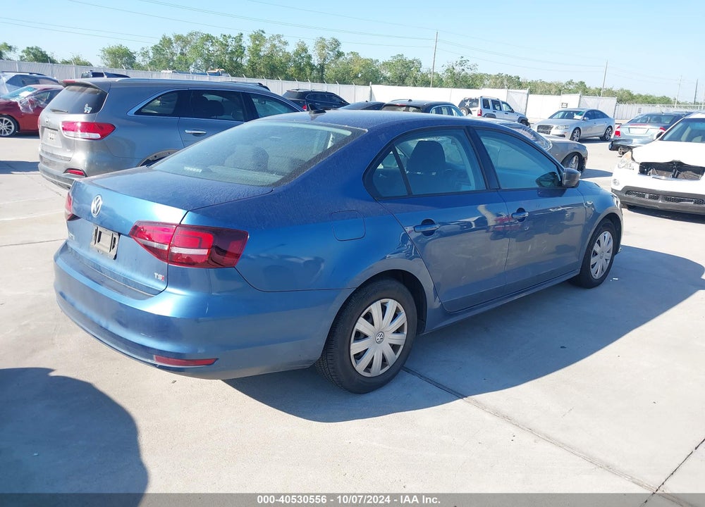 2016 VOLKSWAGEN JETTA 1.4T S VIN: 3VW267AJ6GM377296