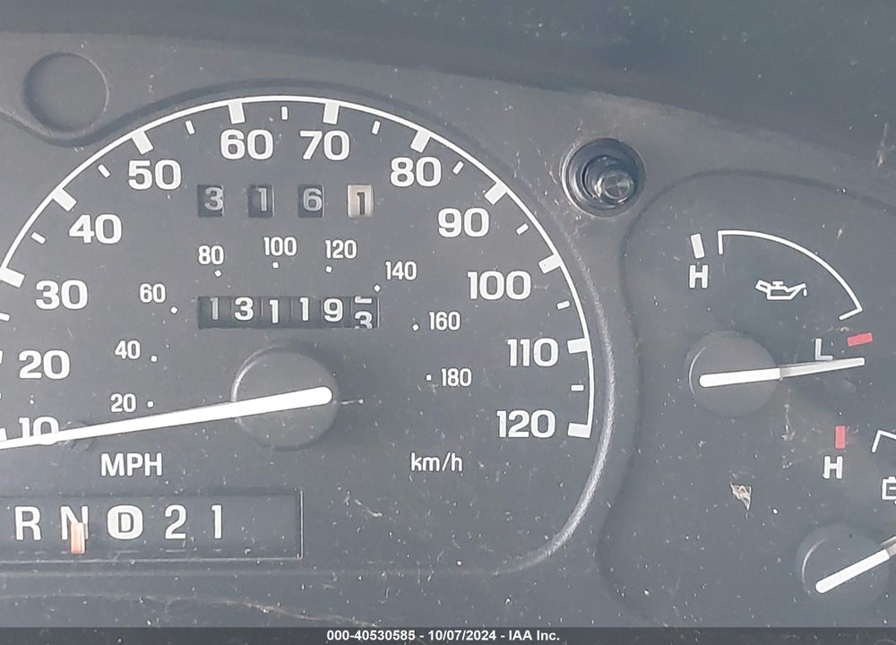 1998 FORD RANGER SPLASH/XL/XLT VIN: 1FTYR11X6WPA32803