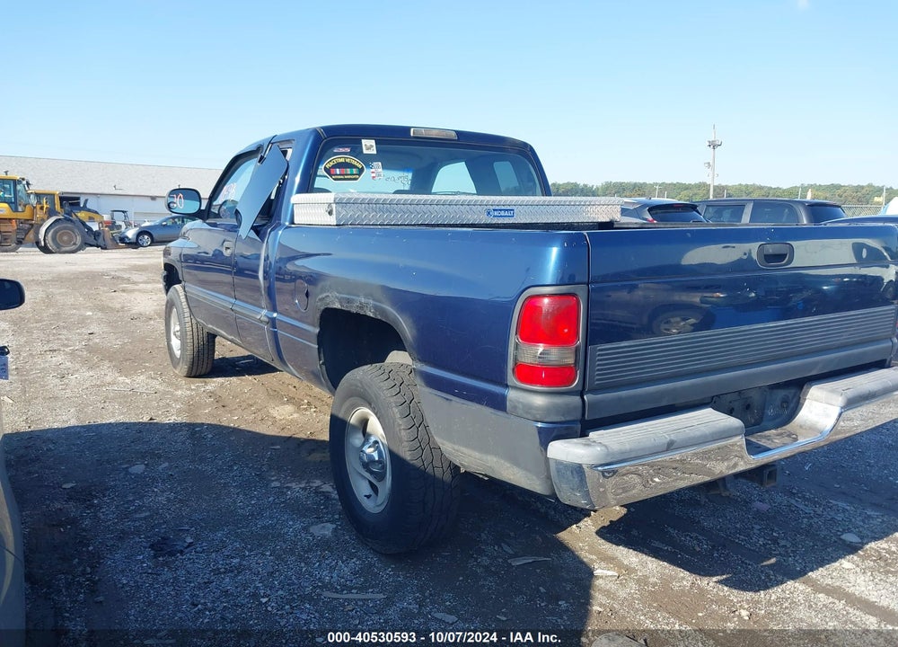 2000 DODGE RAM 1500 ST VIN: 1B7HF13Y9YJ137386