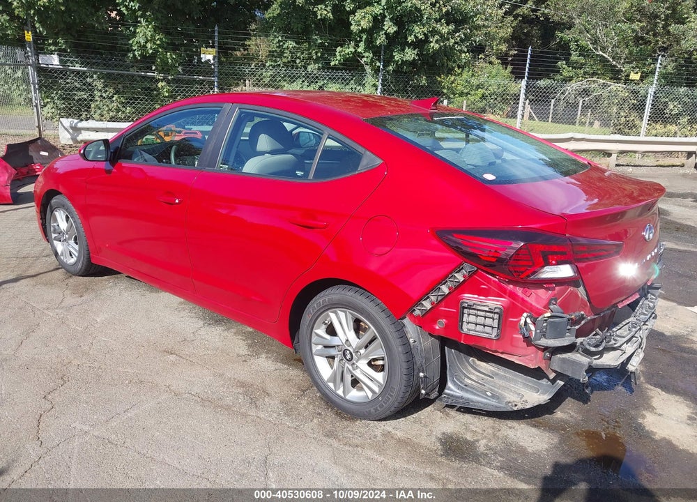 2020 HYUNDAI ELANTRA VIN: KMHD84LF3LU070005