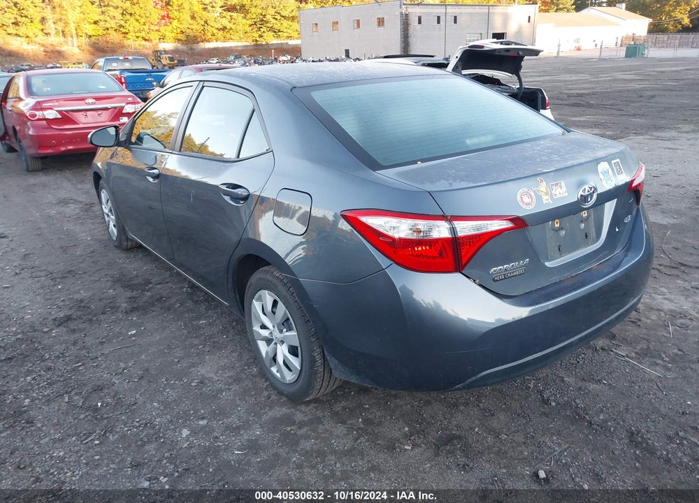 2015 TOYOTA COROLLA LE VIN: 2T1BURHE1FC246989