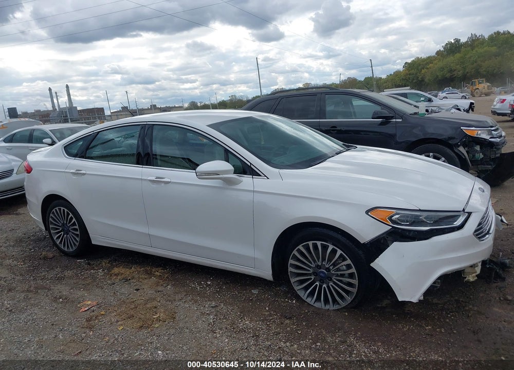 2018 FORD FUSION TITANIUM VIN: 3FA6P0D96JR146098