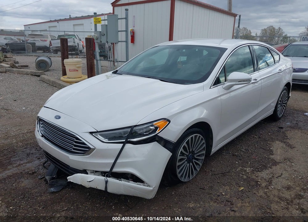 2018 FORD FUSION TITANIUM VIN: 3FA6P0D96JR146098