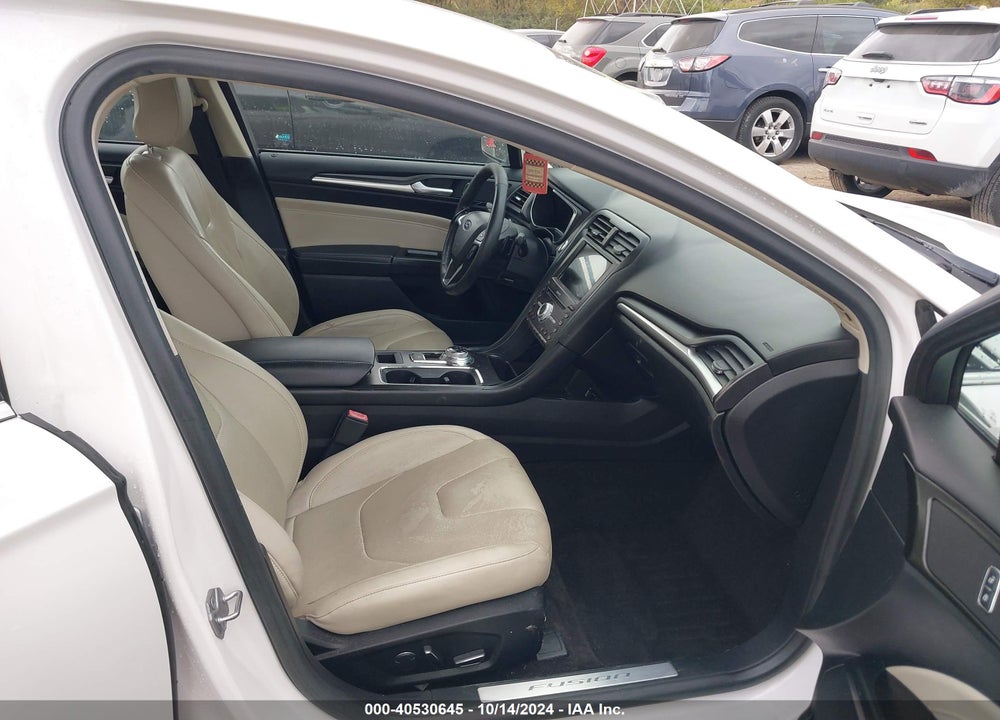 2018 FORD FUSION TITANIUM VIN: 3FA6P0D96JR146098