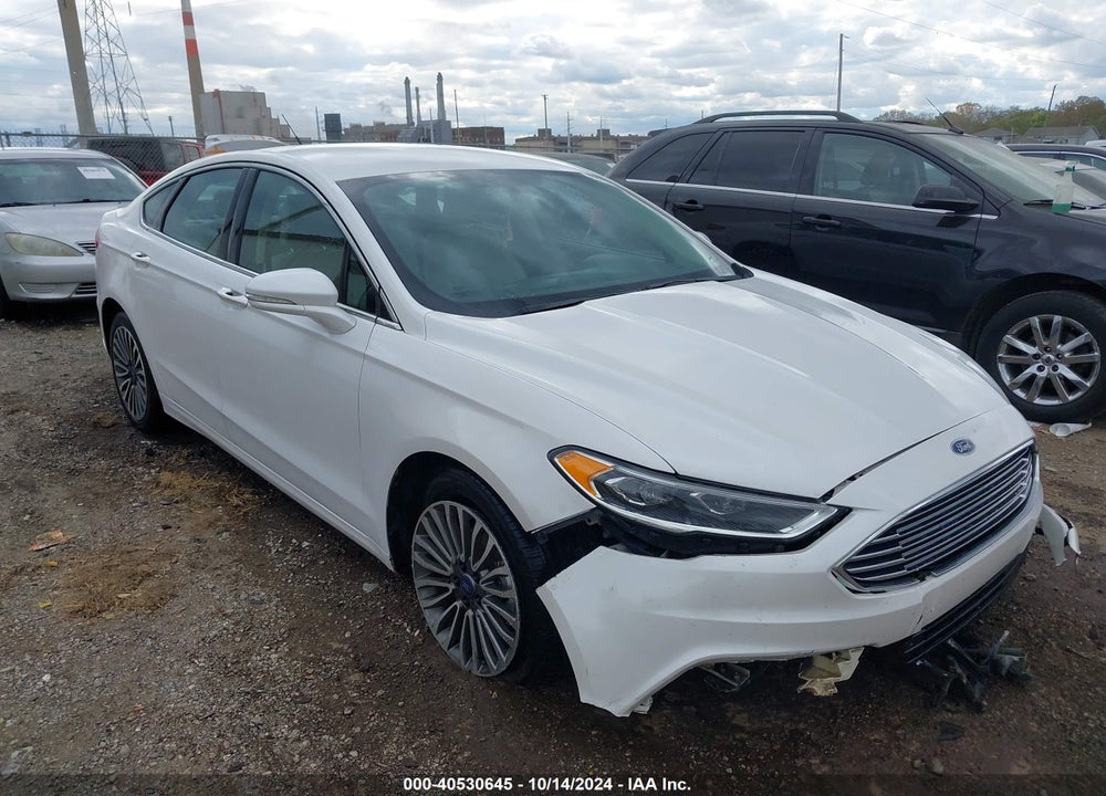 2018 FORD FUSION TITANIUM VIN: 3FA6P0D96JR146098
