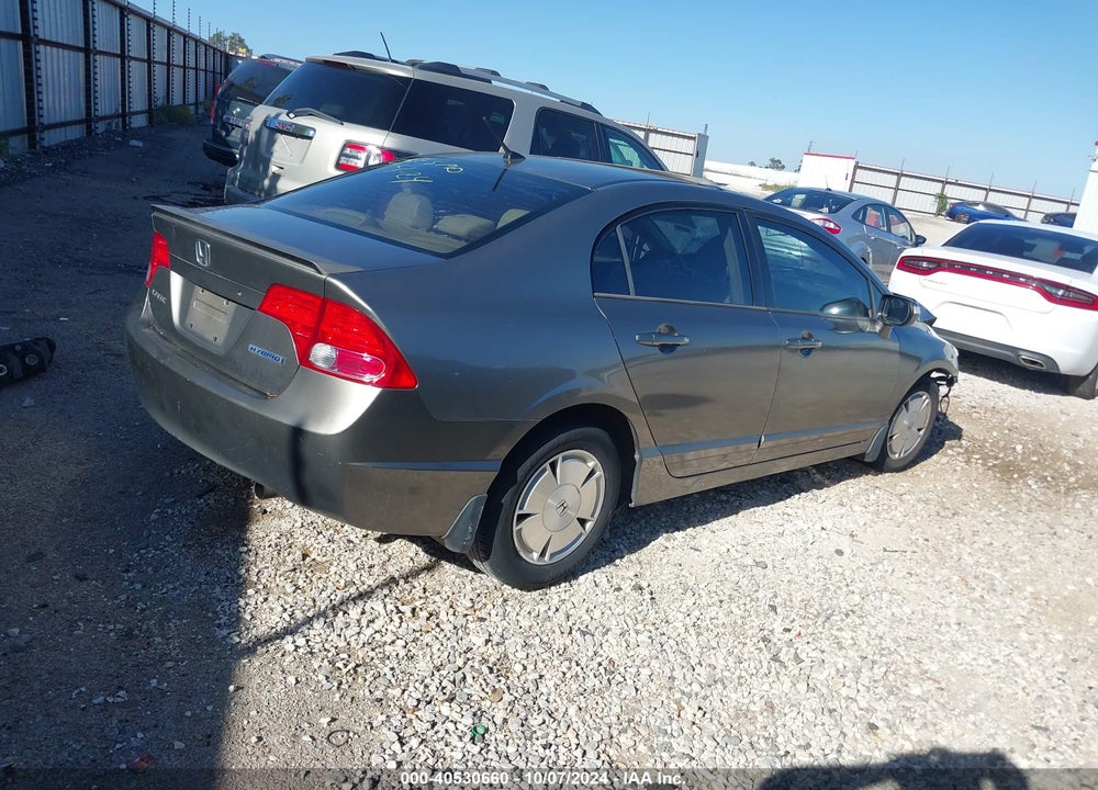 2006 HONDA CIVIC HYBRID VIN: JHMFA36216S018052