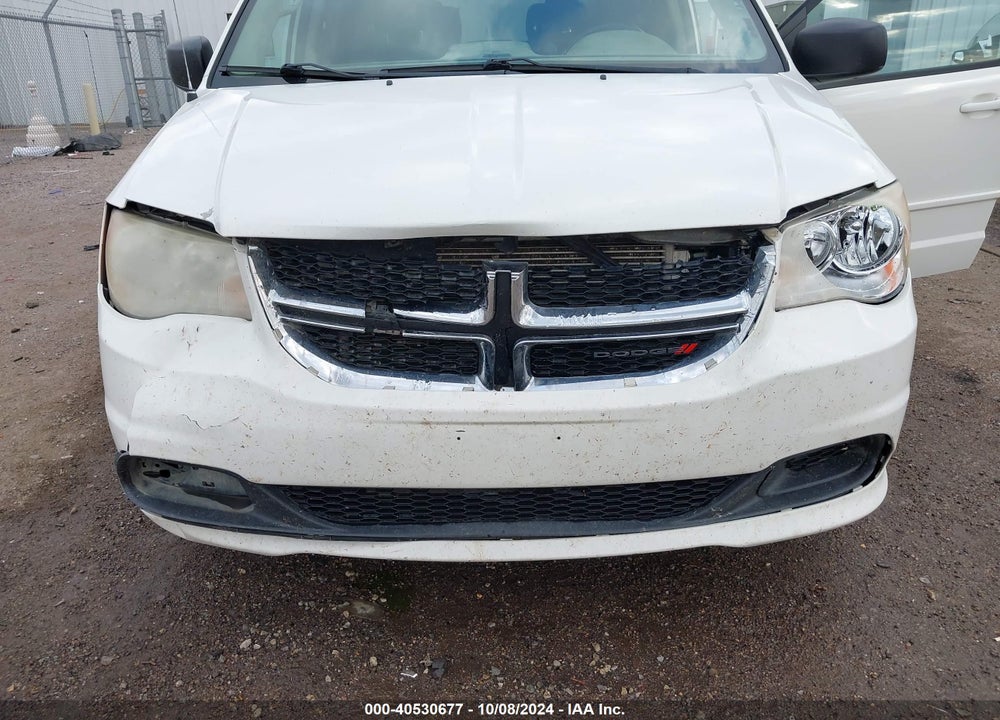 2013 DODGE GRAND CARAVAN SE VIN: 2C4RDGBG8DR760980