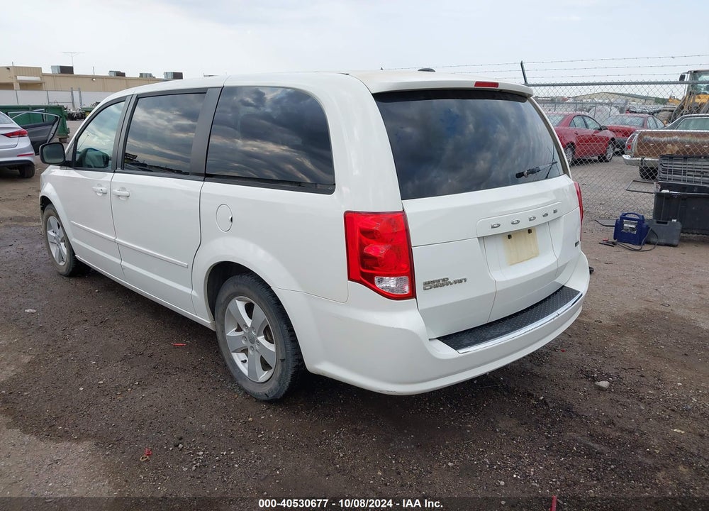 2013 DODGE GRAND CARAVAN SE VIN: 2C4RDGBG8DR760980
