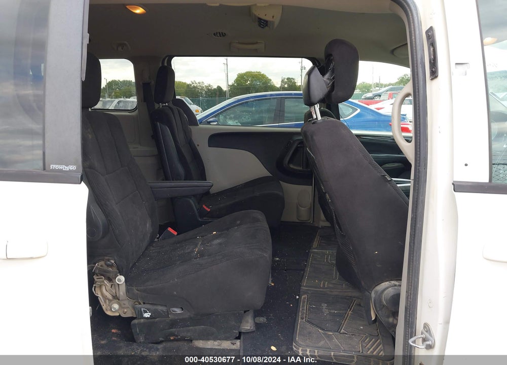 2013 DODGE GRAND CARAVAN SE VIN: 2C4RDGBG8DR760980