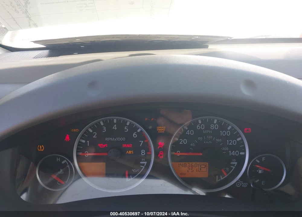 2009 NISSAN FRONTIER LE VIN: 1N6AD07W59C419599