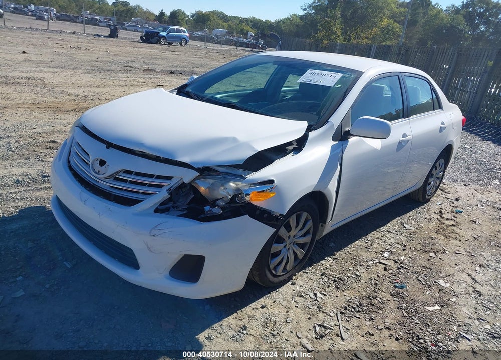 2013 TOYOTA COROLLA LE VIN: 5YFBU4EE9DP118813