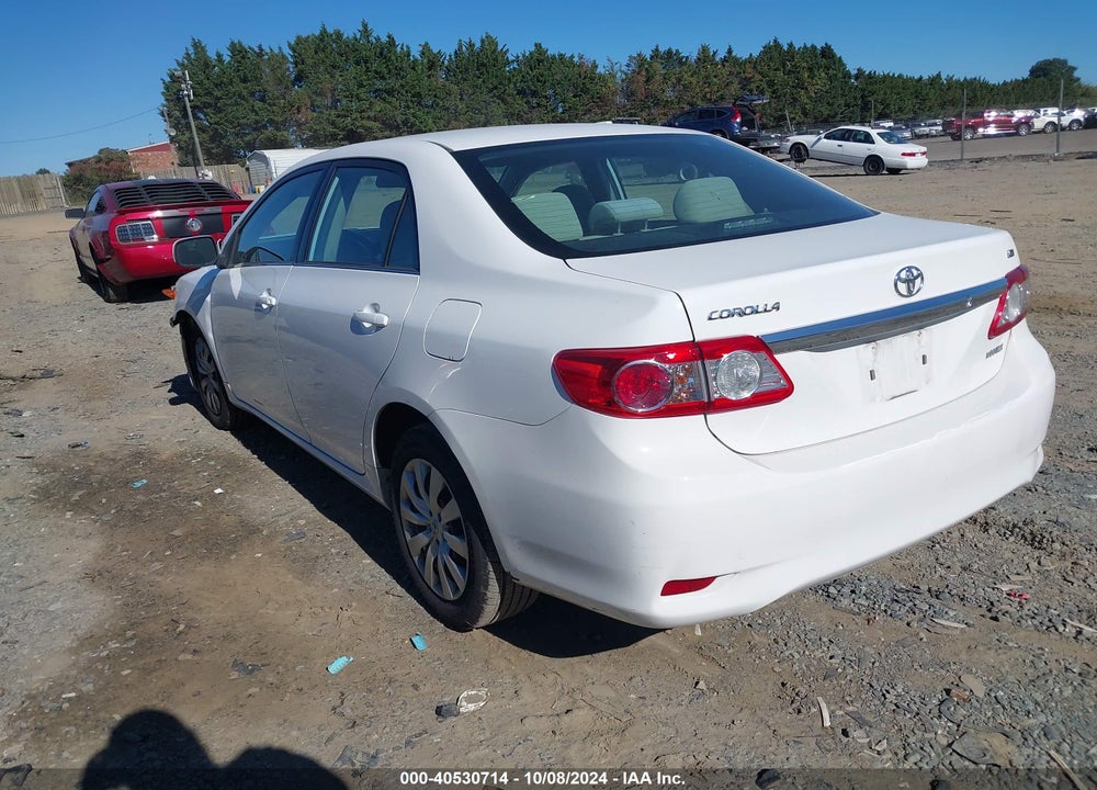 2013 TOYOTA COROLLA LE VIN: 5YFBU4EE9DP118813