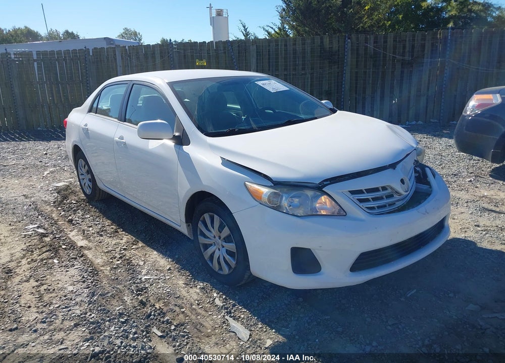 2013 TOYOTA COROLLA LE VIN: 5YFBU4EE9DP118813