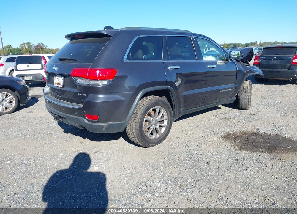 2015 JEEP GRAND CHEROKEE LIMITED VIN: 1C4RJFBG4FC196324