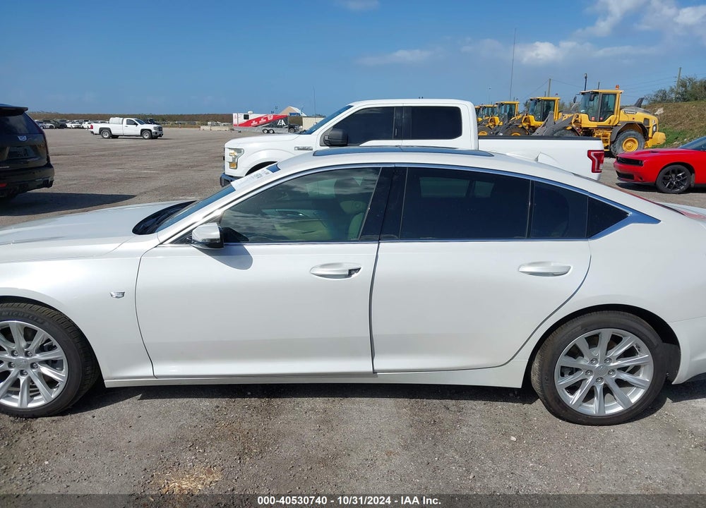 2024 CADILLAC CT5 LUXURY VIN: 1G6DW5RK2R0128077