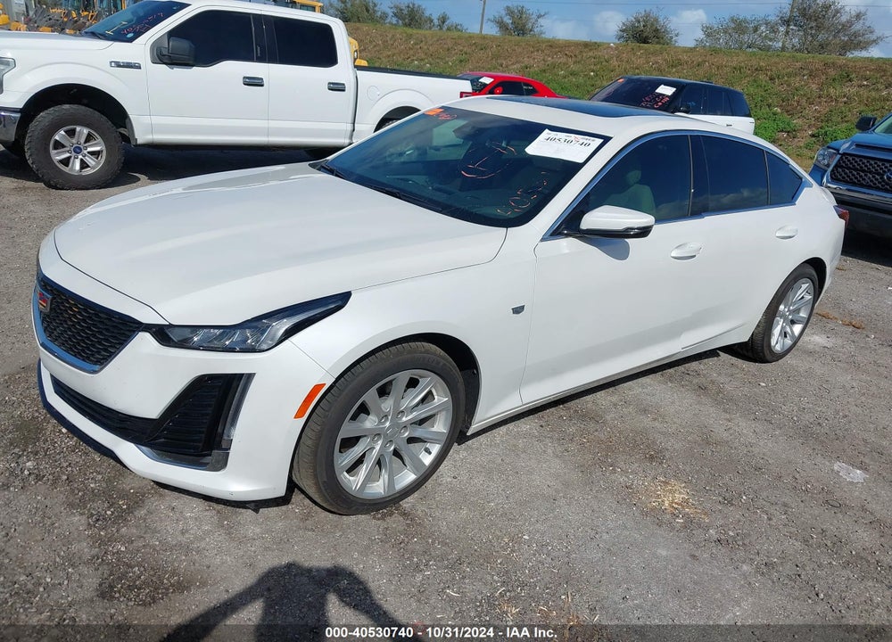 2024 CADILLAC CT5 LUXURY VIN: 1G6DW5RK2R0128077