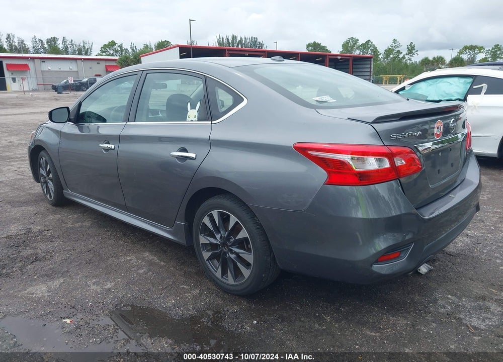 2017 NISSAN SENTRA SR TURBO VIN: 3N1CB7AP5HY345816