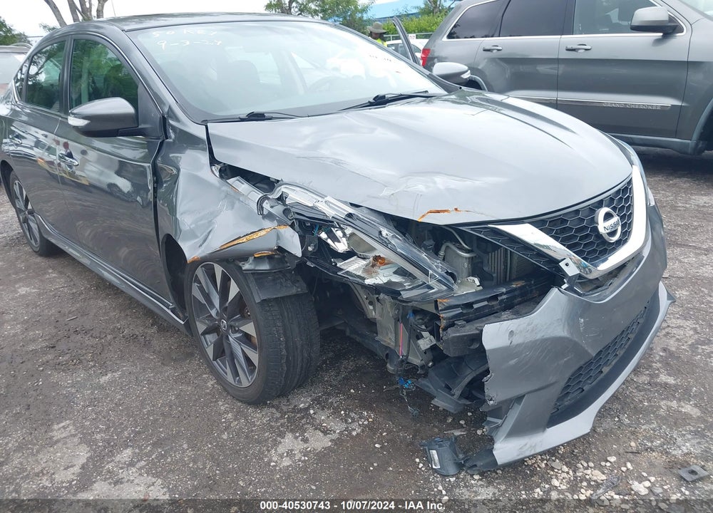 2017 NISSAN SENTRA SR TURBO VIN: 3N1CB7AP5HY345816