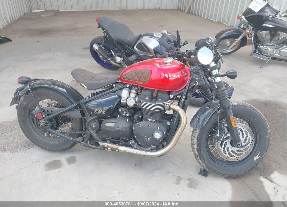 2023 TRIUMPH MOTORCYCLE BONNEVILLE BOBBER VIN: SMTD53HL0PTBK4799