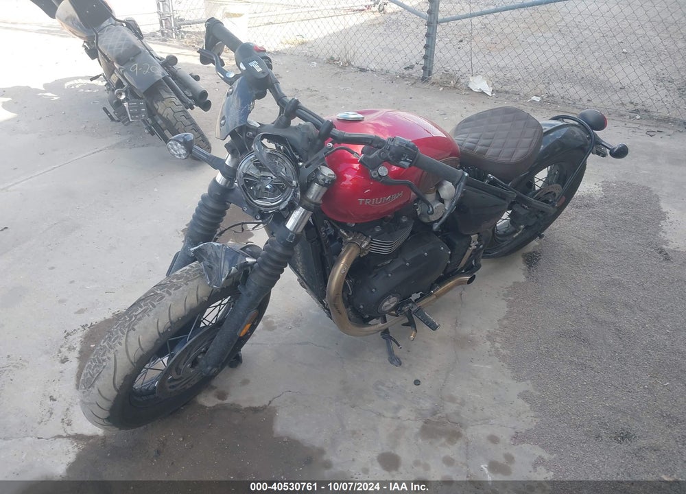 2023 TRIUMPH MOTORCYCLE BONNEVILLE BOBBER VIN: SMTD53HL0PTBK4799
