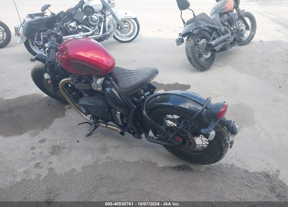 2023 TRIUMPH MOTORCYCLE BONNEVILLE BOBBER VIN: SMTD53HL0PTBK4799