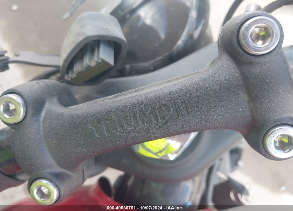 2023 TRIUMPH MOTORCYCLE BONNEVILLE BOBBER VIN: SMTD53HL0PTBK4799