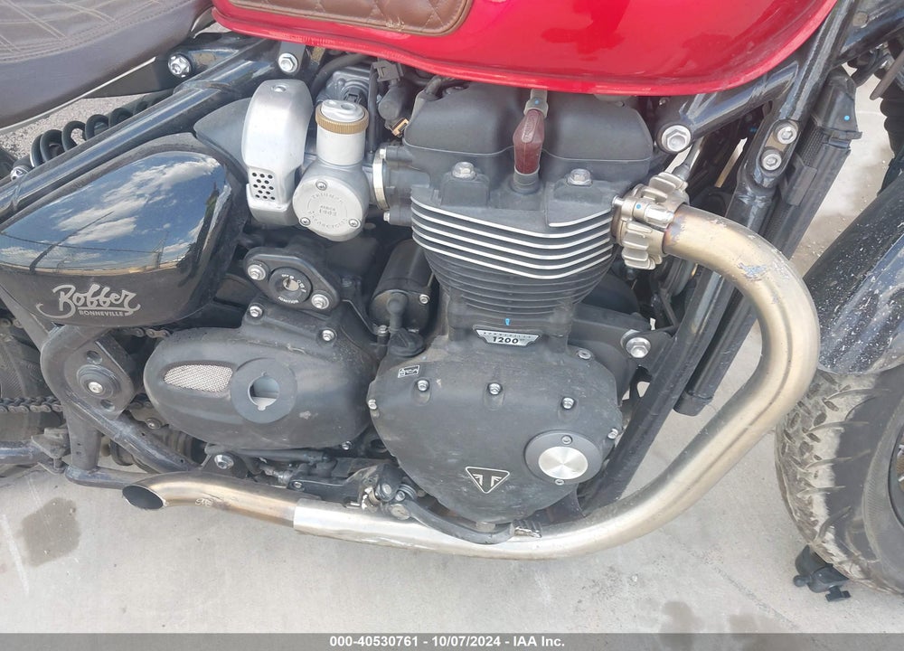 2023 TRIUMPH MOTORCYCLE BONNEVILLE BOBBER VIN: SMTD53HL0PTBK4799