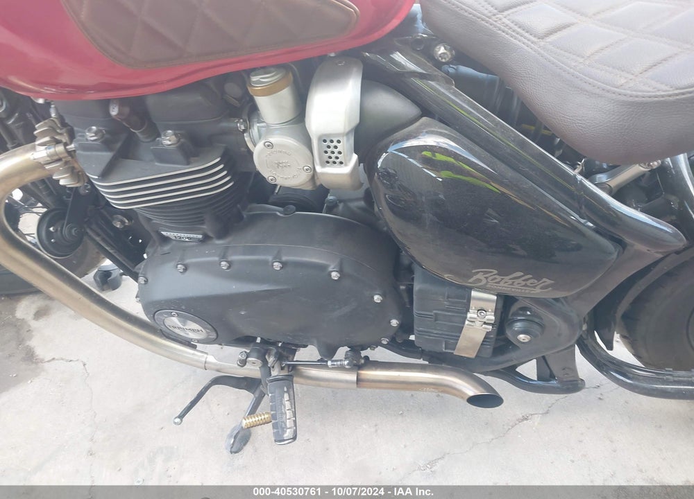 2023 TRIUMPH MOTORCYCLE BONNEVILLE BOBBER VIN: SMTD53HL0PTBK4799