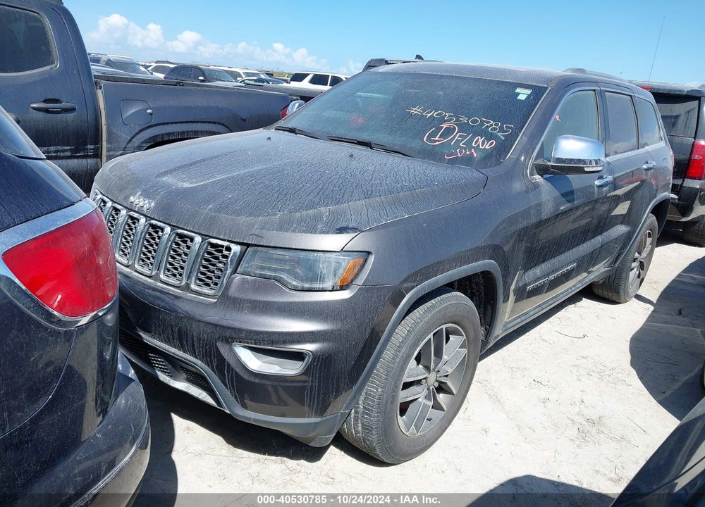 2017 JEEP GRAND CHEROKEE LIMITED 4X2 VIN: 1C4RJEBG2HC622721