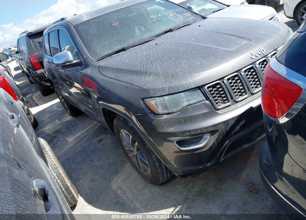 2017 JEEP GRAND CHEROKEE LIMITED 4X2 VIN: 1C4RJEBG2HC622721